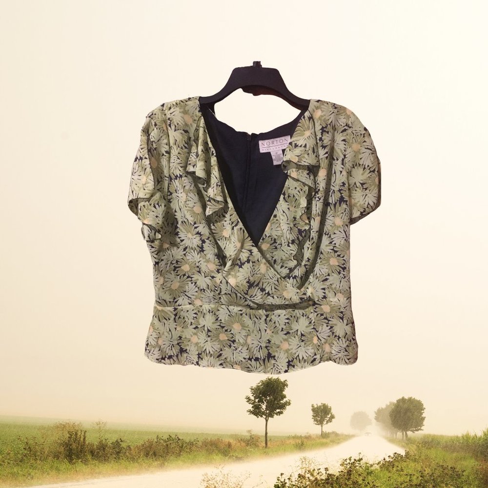 Norton McNaughton 2-Piece  Lined Blouse/Skirt